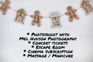 Mel Hudson Photography Christmas voucher